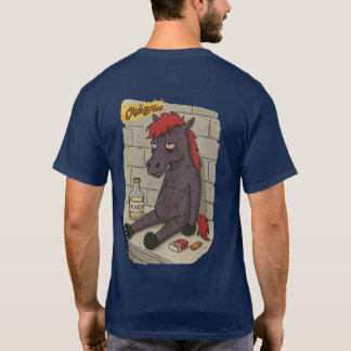 T-shirt Camiseta Masc. Cavalo de Fogo - Back