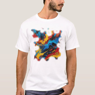 T-shirt Camiseta Masculina Básica Arte Expressão