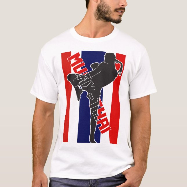 T-shirt Camiseta Masculina Muay Thai (Devant)