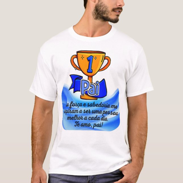 T-shirt Camiseta Masculina, Pais (Devant)