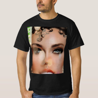 T-shirt Camiseta Miley Curly