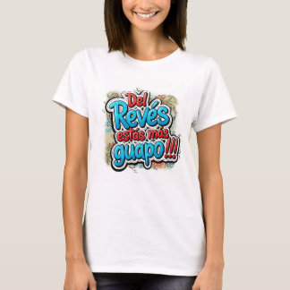 T-shirt Camiseta Mujer Corta - Del Revés Más Guapo