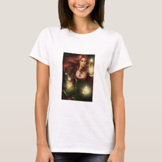 T-shirt Camiseta Mujer De Fuego