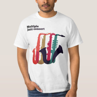 T-shirt Camiseta Multiple Jazz Concert