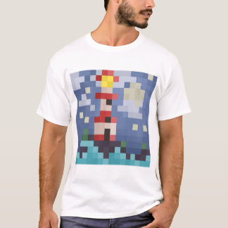 T-shirt Camiseta Pixel Art - Light Tower