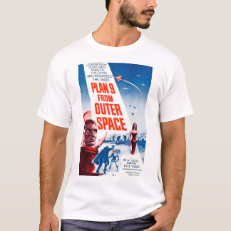 T-shirt Camiseta Plan 9 from Outer Space - Cinema vintage