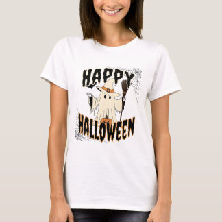 T-shirt Camiseta Vintage de Halloween