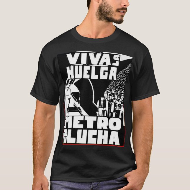 T-shirt camisetta de huelga de La de vivats (T-shirt) (Devant)