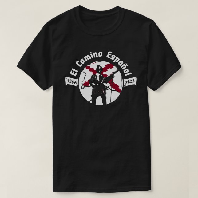 T-SHIRT CAMMINO SPAGNOLO (Design devant)
