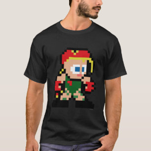 T-shirt Cammy à 8 bits
