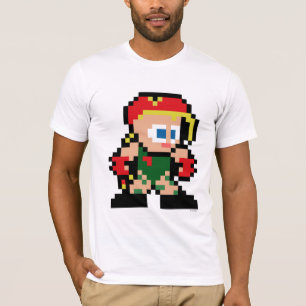 T-shirt Cammy à 8 bits