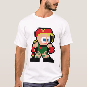 T-shirt Cammy à 8 bits
