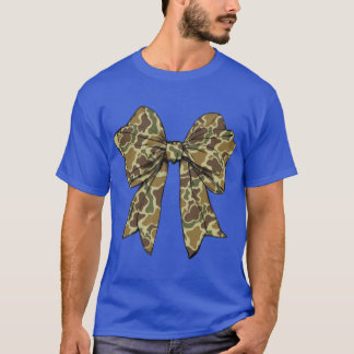 T-shirt Camo Bow Camo Hunting Theme Fall Shower Camouflage
