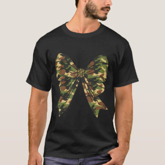 T-shirt Camo Coquette Chasse au canard Chasse au camouflag