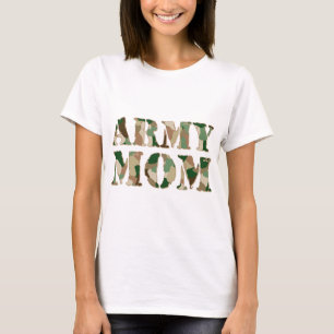 T-shirt Camo de maman d'armée