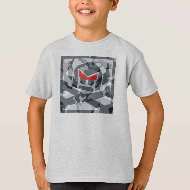 T-shirt Camo Suédois dans le gris (Devant)