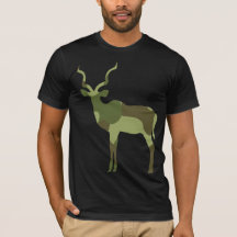 T-shirt Camouflage de cerfs de Fête des pères pers