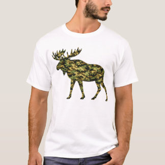 T-shirt Camouflage Moose