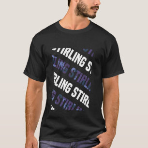 T-shirt Camouflage violet Motif Stirling Camo