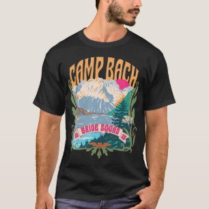 T-shirt Camp Bach 2025 Équipe de la Mariée Rétro Camping E