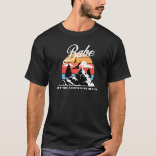 T-shirt Camp Bachelorette Bride Mariage extérieur rustique