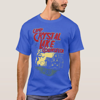 T-shirt Camp Crystal Lake Conseiller 80S Horror boy