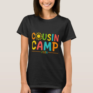 T-shirt Camp de cousins pour les vacances d'été 2026 créan