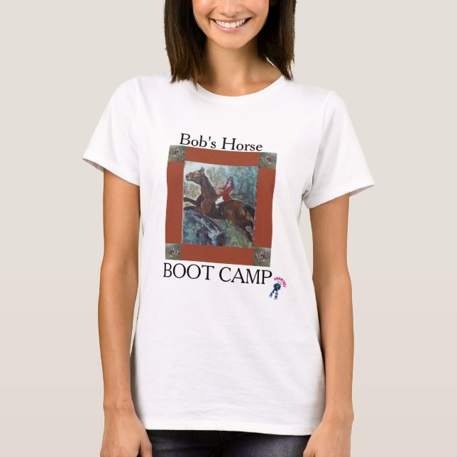 T-SHIRT CAMP DE DÉMARRAGE DE CHEVAL (Devant)