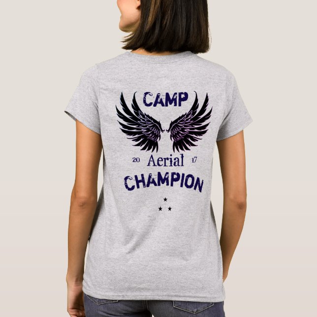 T-shirt Camp de guerrier d'Illyrian/champion aérien ACOTAR (Dos)