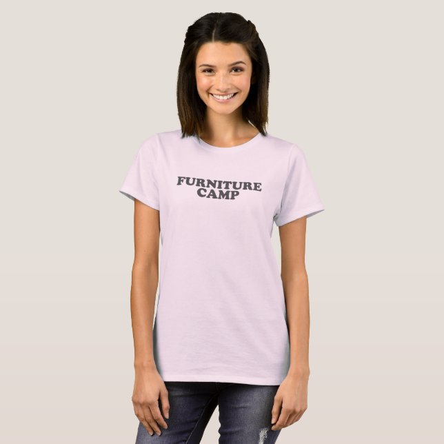 T-shirt Camp de mobilier (Devant entier)