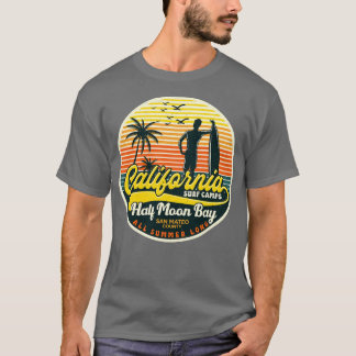 T-shirt Camp de Surf de Californie - Half Moon Bay