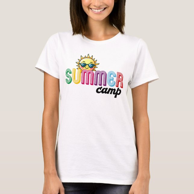 T-shirt Camp d'été (Devant)