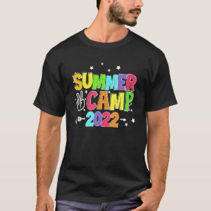 T-shirt Camp d'été pour enfants garçons filles Camp d'été