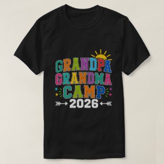 T-shirt Camp Grand-père Grand-mère 2026