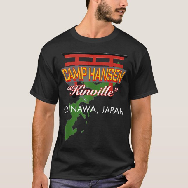 T-shirt Camp Hansen Kinville Okinawa Japon (Devant)