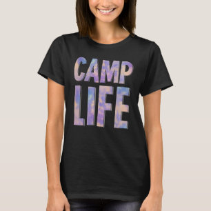 T-shirt Camp Life Camping Hommes Femmes