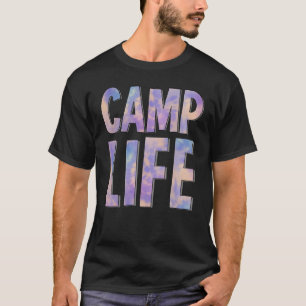 T-shirt Camp Life Camping Hommes Femmes