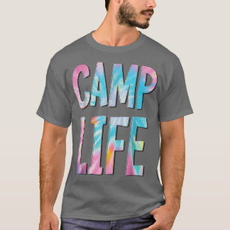T-shirt Camp Life Cravate-Die Summer Top for Girls Summer