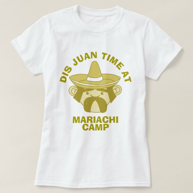 T-shirt Camp Mariachi (Design devant)