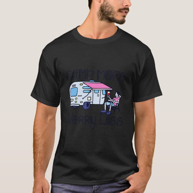 T-shirt Camp Plus de soucis Camg (Devant)