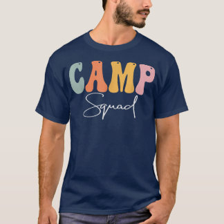 T-shirt Camp Squad Retro Super Vintage Joyeux Premier Jour