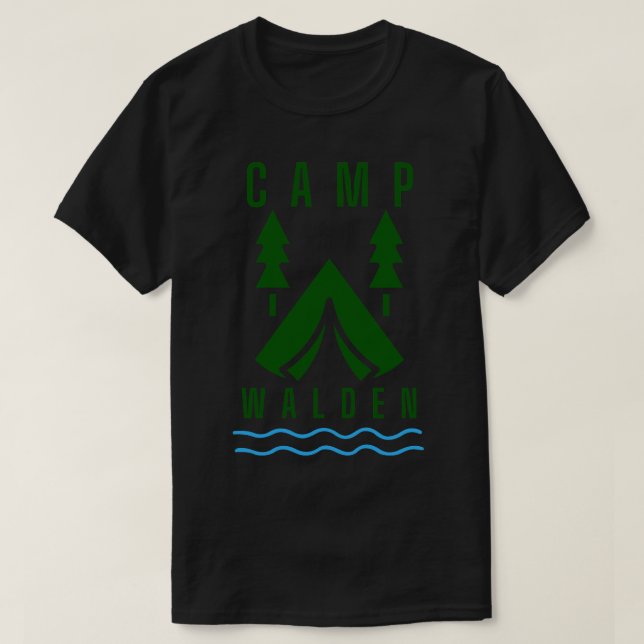 T-shirt Camp Walden 1 (Design devant)