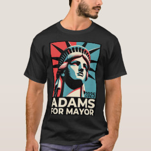 T-shirt Campagne Eric Adams Pour Maire De Nyc 2025 Pro Ada