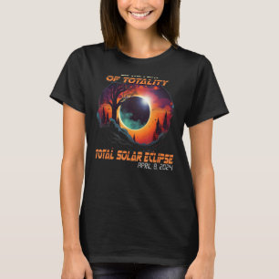 T-shirt Campagne Sur Le Chemin De Totalité Total Solaire E