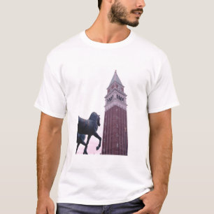 T-shirt Campanile de Saint-Marks, les chevaux de bronze Sa