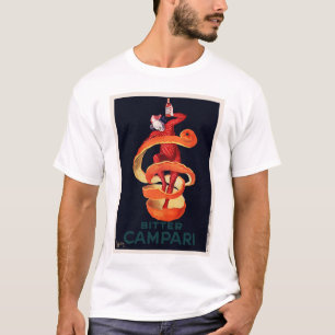 T-shirt Campari amer par Cappiello