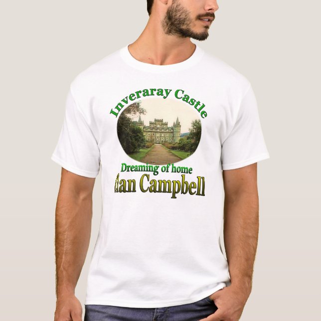 T-shirt Campbell Dreaming of Home Inveraray Castle (Devant)