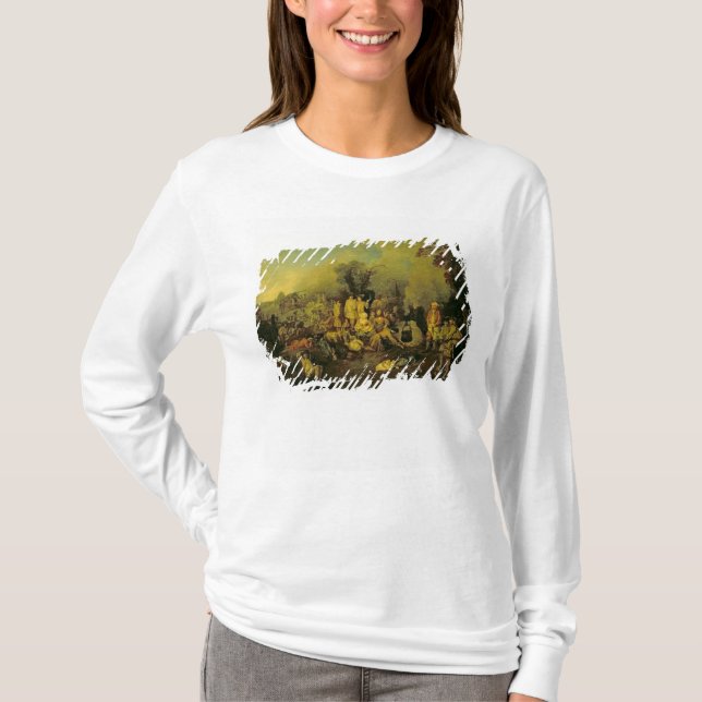 T-shirt Campement gitan (Devant)
