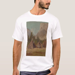 T-shirt Campement indien en vallée de Yosemite (1189)