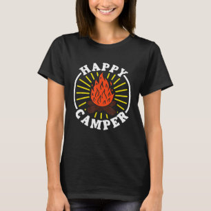 T-shirt Camper amusant T Happy Camping Camping Lover Campi